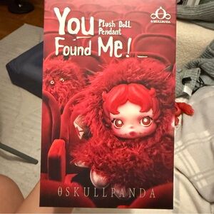 Skullpanda Plush Doll Pendant - YOU FOUND ME! Series
